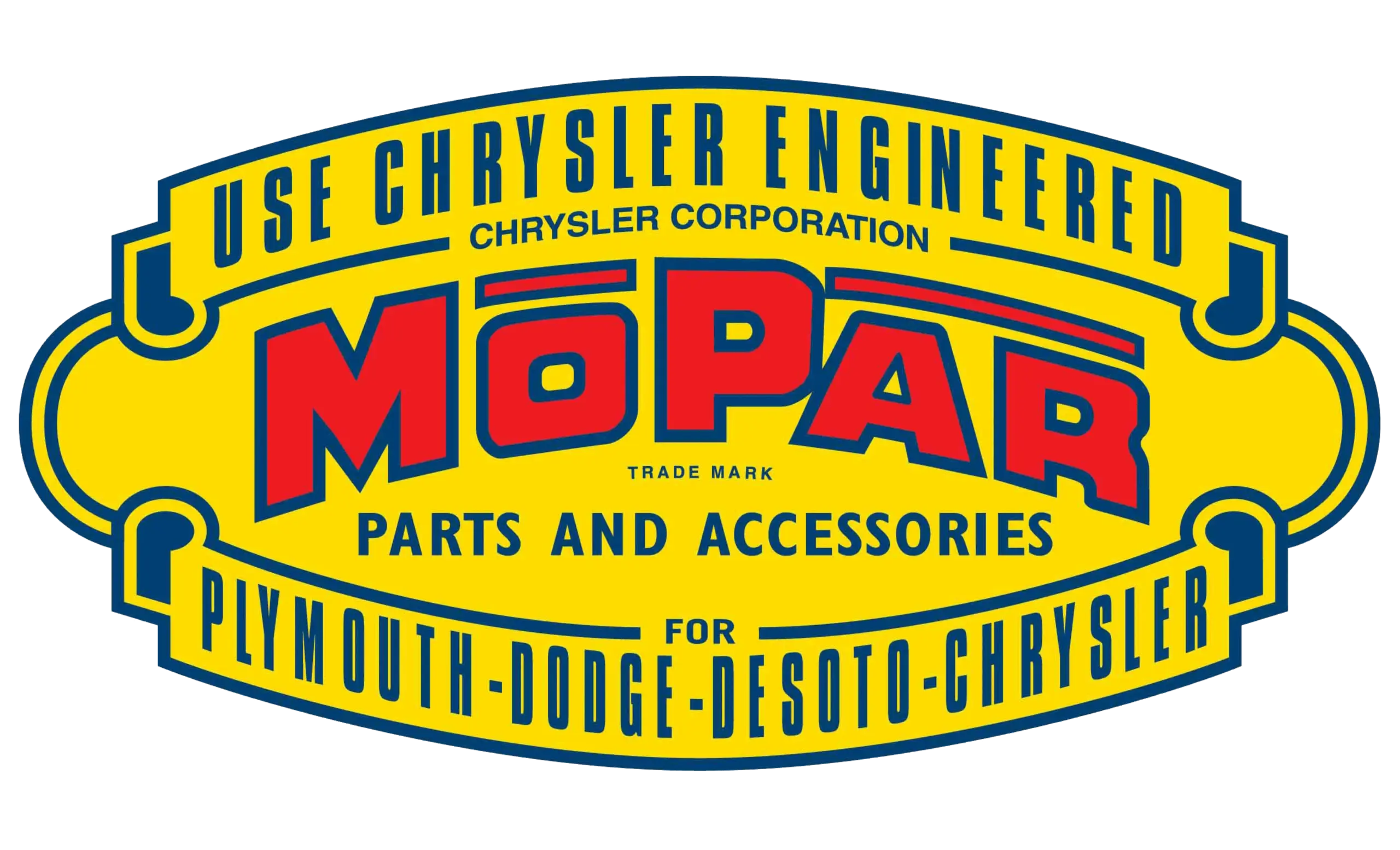Mopar logo in 1937.