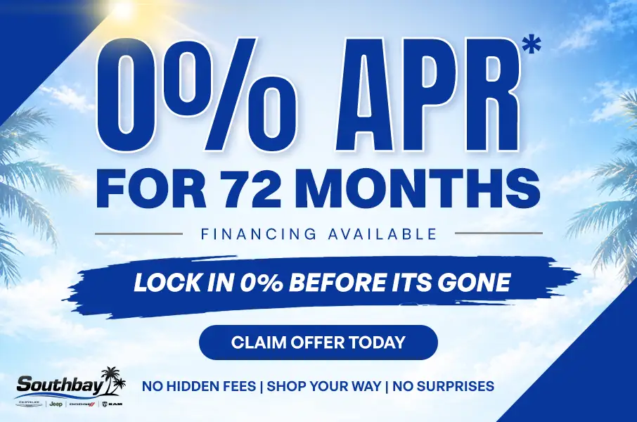 0% APR for 72 months