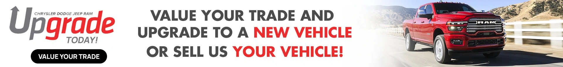 Trade-in offer – desktop banner